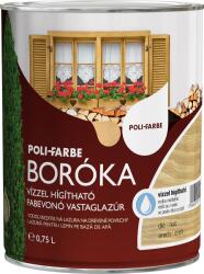 Poli-Farbe Boróka Vizes Vastaglazúr 0, 75l Dió