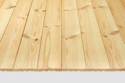 Rettenmeier Holzindustrie Lambéria B. Minőség 11x96x3000mm 2.88m2/csomag, Fenyő Fase-profil