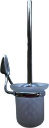 Artex Glaciar Wc-kefe Tartóval, Fali, Inox és üveg