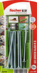 Fischer UX Green 6x50mm dübel csavarral