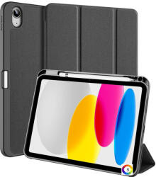 Apple DUX DUCIS Domo Series Case за iPad (2025) / 10.9 (2022) с Протектор | Авто Включване, Три-сгъваем Станд | Черен, Тъмносин, Розов