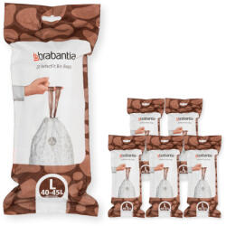 Brabantia Szemeteszsákok L PERFECTFIT 40-45 l, 120 db, Brabantia (BRAB138669)