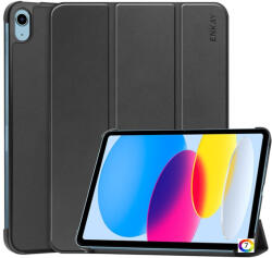 Apple ENKAY HAT PRINCE Удароустойчив калъф за Apple iPad (2025) / 10.9 (2022)- Протектор, Тристепенен стенд, PU Кожа + PC