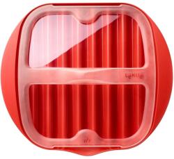 Lékué Mikrohullámú szalonnatartó, piros, Lékué (LKE0220250R14M150)
