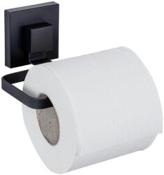 WENKO 71447800 - VACUUM-LOC QUADRO ED WC-papír tartó 14x11 cm fekete 71447800 (WE0752)