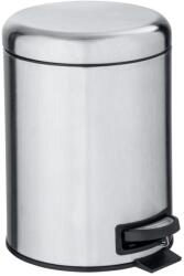 WENKO 22829100 - LEMAN szemetes 17x25 cm rozsdamentes acél/szatén/fekete 22829100 (WE0297)