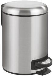 WENKO 22702100 - LEMAN szemetes 17x25 cm rozsdamentes acél/szatén/fekete 22702100 (WE0296)