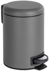 WENKO 22148100 - LEMAN kosár 17x25 cm szürke/fekete 22148100 (WE0293)