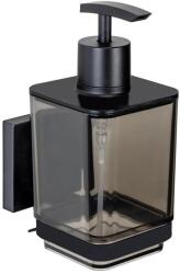 WENKO 71444800 - VACUUM-LOC QUADRO ED szappanadagoló, 7, 5 x 16 cm, fekete 71444800 (WE0753)
