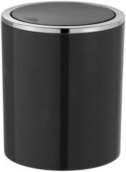 WENKO 23934100 - INCA kosár 14x16, 8 cm fekete/fényes króm 23934100 (WE0206)