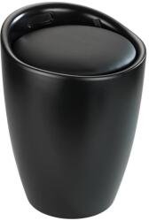 Wenko 24229100 - Zsámoly CANDY 36x50, 5 cm fekete 24229100 (WE0224)