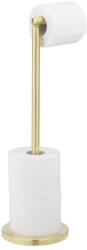 WENKO 25791100 - WC-papírtartó 21x55 cm arany/ezüst 25791100 (WE0126)