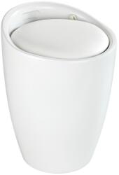 Wenko 24228100 - Hokedli CANDY 36x50, 5 cm fehér/fekete 24228100 (WE0223)