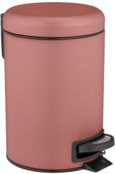 WENKO 25155100 - LEMAN szemetes kosár 17x25 cm rózsaszín/fekete 25155100 (WE0304)