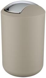 WENKO 21222100 - Kosár BRASIL 19, 5x31 cm bézs/fényes króm 21222100 (WE0093)