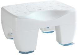 Wenko 73361100-Fürdőkád ülőke SECURA 40x31 cm fehér/átlátszó 73361100 (WE0682)