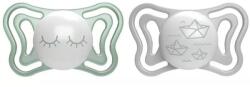 Chicco Suzetă Physio Light silicon noapte 16-36m, 2 buc (AGS71039.41)
