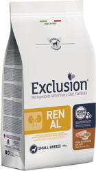Exclusion Dog Monoprotein Vet Diet Renal Pork & Sorghum and Rice Small Breed 2kg