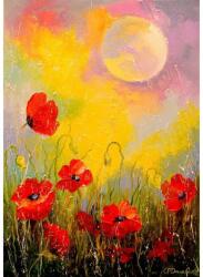 Enjoy 1823 - Poppies in the Moonlight - 1000 db-os puzzle (1823)