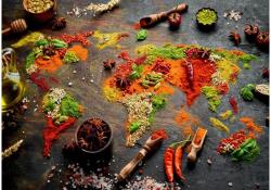 Enjoy 1461 - World Map in Spices - 1000 db-os puzzle (1461)