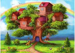 Enjoy 2053 - Treehouses - 1000 db-os puzzle (2053)