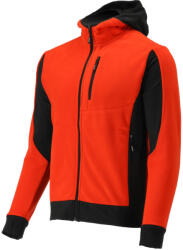 TOYA SARNA RED kapucnis polárdzseki - 3XL méret (YT-79187) (YT-79187)