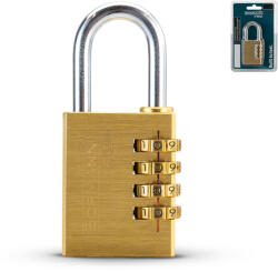 BORMANN Pro sárgéz kombinációs zár 28mm (BLK1030) (BLK1030)