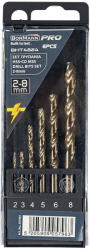 Bormann 6db hss m35 fúrókészlet 2-8mm (BHT4824) (BHT4824)