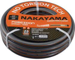 NAKAYAMA LOCSOLÓTÖMLŐ "POSEIDON" 5 RÉTEGŰ 5/8"X25m (GH5825) (GH5825)