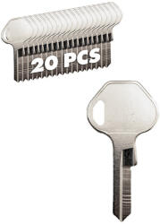 BORMANN Pro vágatlan kulcsok (blk1100-hoz) (BLK1092) (BLK1092)