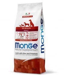 Monge Kutyaeledel bárány rizs és burgonya felnőtt kutyáknak 12kg Monge márka