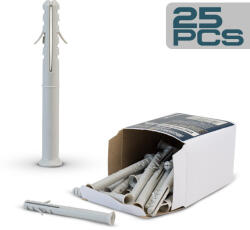 BORMANN Pro nylon dübel 10x100 szürke 25db (BCR5168) (BCR5168)