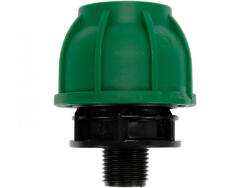 TOYA hollander öszekötő PP GZ 32mm x 1/2" (88894) (FL-88894)