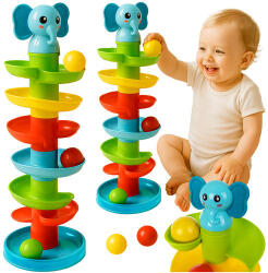 Kruzzel Spirál csúszdás labdatorony gyerekeknek 26460