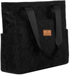 ZELLIA Rovicky Mintás Shopper Táska R-Tz-01-2387 Black W04 (ZLK-rtz012387-black-88710921)