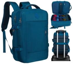 ZELLIA Peterson Hátizsák Ptn 24421-5104 Blue - 45 X 30 X 25 Cm (ZLK-ptn-244215104-blu-95517834)