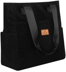 ZELLIA Rovicky Mintás Shopper Táska R-Tz-01-2363 Black W02 (ZLK-rtz012363-black-30804067)