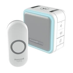 Honeywell DC515N vezeték nélküli csengő, 150m hatótáv, 9 dallam, időzíthető némítás, LED fényjelzés, többcsatornás, 230V-os tápellátás