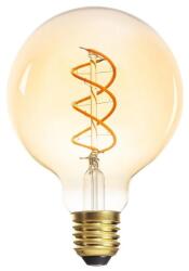 Kanlux XLED G95 4W-SW LED fényforrás, E27, 4W, 1800K, 250lm, borostyán (33518) (33518)