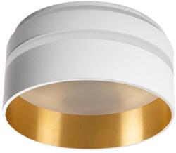 Kanlux GOVIK-ST DSO-W/G Süllyesztett dekorációs keret, Gx5, 3/GU10, max 10W, Ø80x60mm, IP20, fehér / arany (29233) (29233)