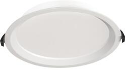 Kanlux TIBERI CCT 23-29W-W Süllyesztett lámpatest, max 29, 4W, 3000/3500/4000K, 2970(WW) /3260(WN) /3160(NW) lm, Ø230x39mm, IP44/20, fehér, Táp: 26385, 26386 (26383) (26383)