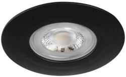 Kanlux FIZU IP44 4, 8W NW-B LED lámpatest, 4.8W, 4000K, Ø80x32mm, IP44/20, fekete (38261) (38261)
