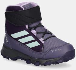 adidas TERREX gyerek téli csizma TERREX SNOW lila, JR4190 - lila 28.5