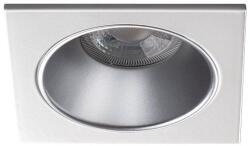 Kanlux GLOZO DSL SR/W Dekorációs keret, Gx5, 3/GU10, max 10W, 88x88x48mm, IP20, ezüst / fehér (36213) (36213)