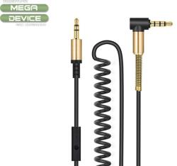 hoco. Аудио кабел AUX UPA02 3.5mm с микрофон 2M , Черен (AUX UPA02)