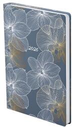 TopTimer Határidőnapló TOPTIMER Joy J012 B/6 heti fehér lapos India Metalizált arany 2026 (T012J-306) - vectraline