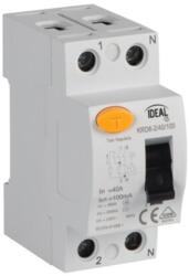 Kanlux KRD6-2/40/100 Életvédelmi relé, 2P KRD6-2, 40A, 230V AC (fírelé) (23203) (23203)