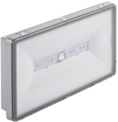 Kanlux ONTEC S W1302MATW Vészvilágító LED lámpatest, 269x144x40mm, IP65, fehér (33845) (33845)