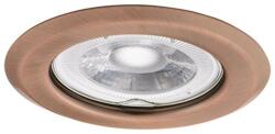 Kanlux ARGUS II CT-2114-AN Dekorációs keret, Gx5, 3/GU10, max 10W, Ø82x34mm, IP20, matt réz (37150) (37150)