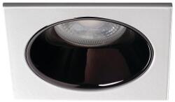 Kanlux GLOZO DSL B/W Dekorációs keret, Gx5, 3/GU10, max 10W, 88x88x48mm, IP20, fekete / fehér (36211) (36211)